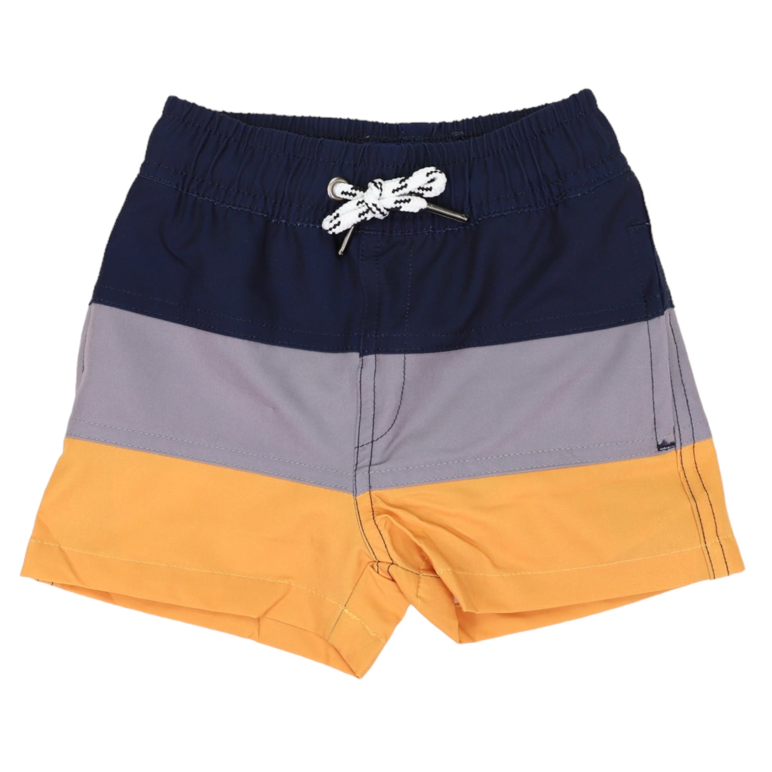 Contrast Boardies Mustard/Navy