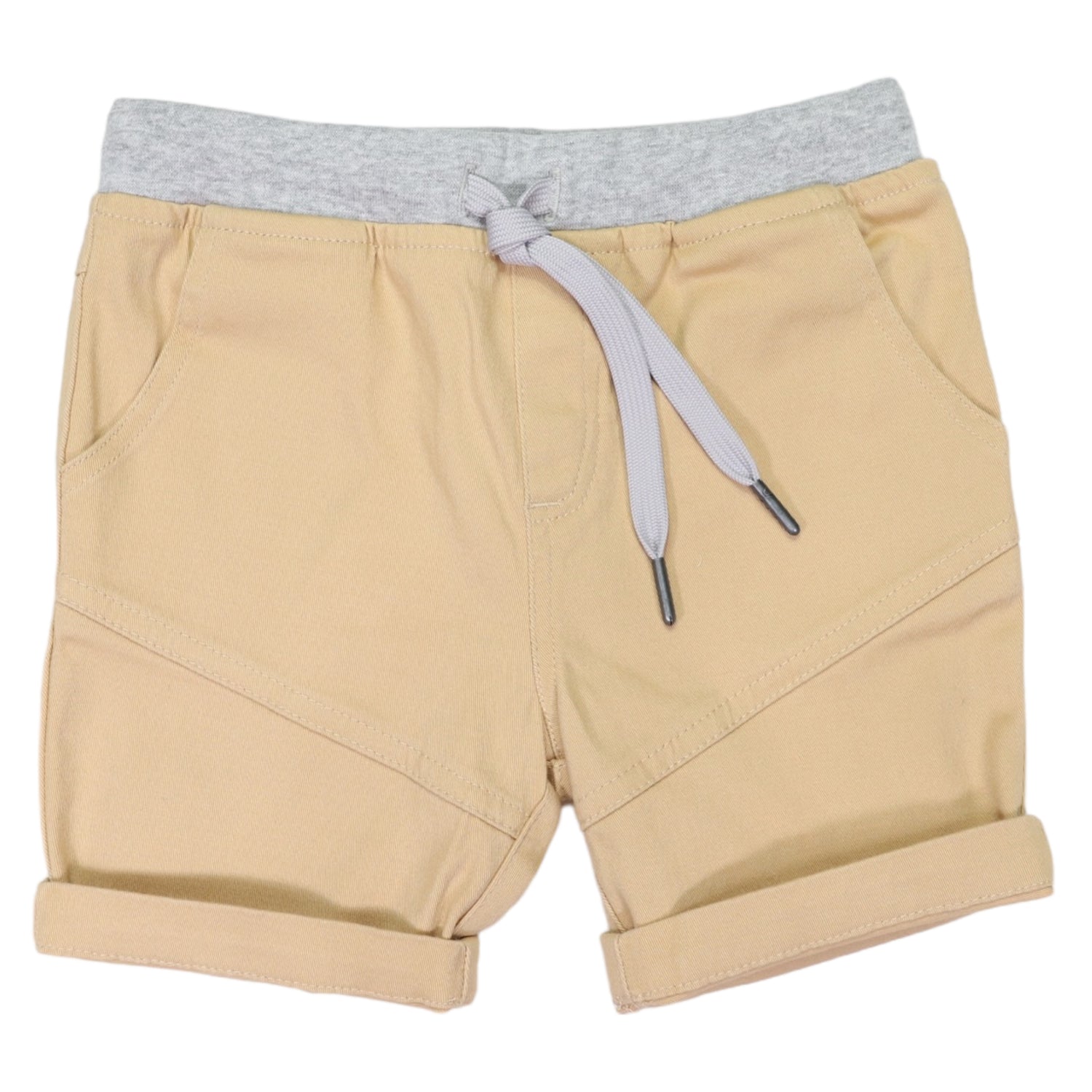 Stretch Twill Short with Elasticised Waist Sheepskin