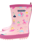 Dancing Unicorn Gumboot Pink