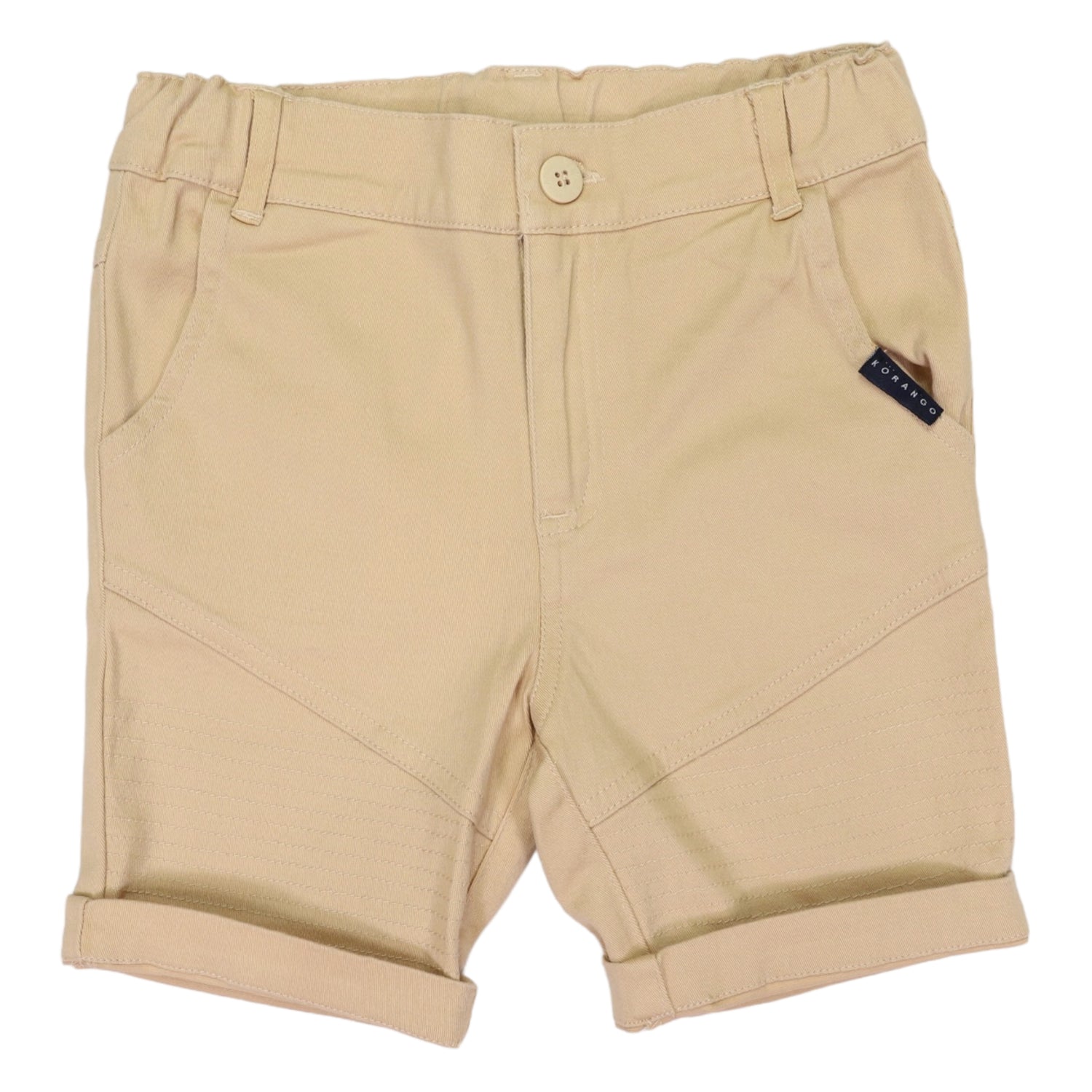 Stretch Cotton Twill Short Sheepskin