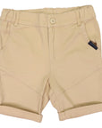 Stretch Cotton Twill Short Sheepskin