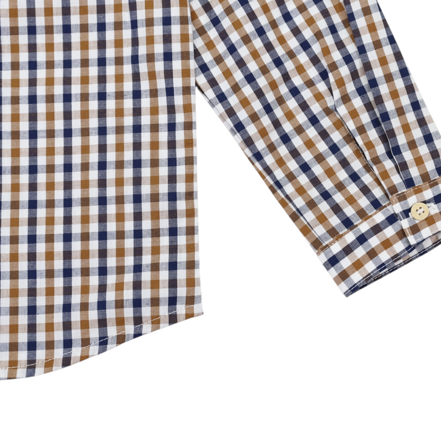 Check Shirt Beige
