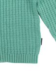 Lined Knit Jacket Green