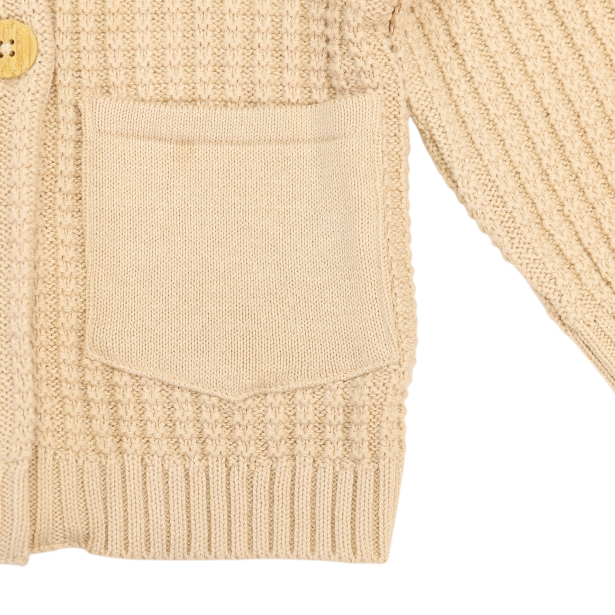 Knit Jacket Beige