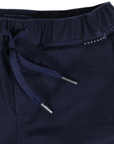 Navy Stretch Twill Short