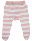 Striped Knit Legging Pink