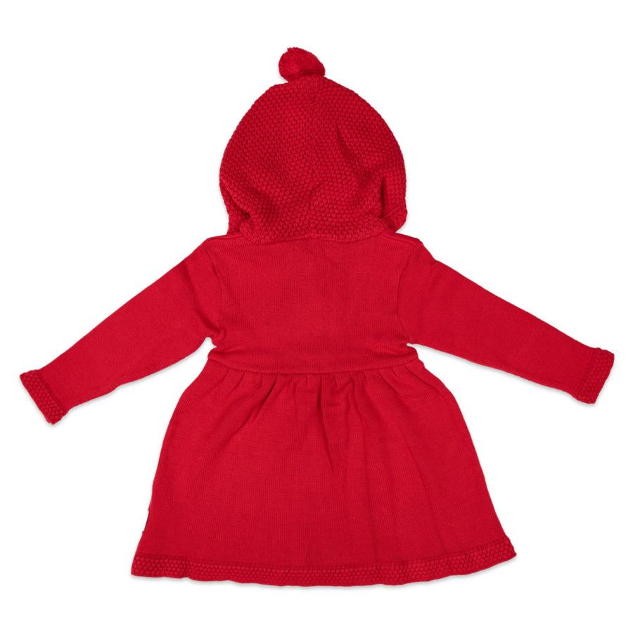 Little Red Knit Dress