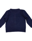 Knit Cardigan Navy