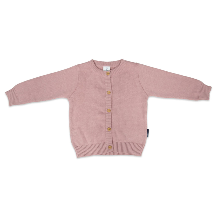 Knit Cardigan Dust Pink