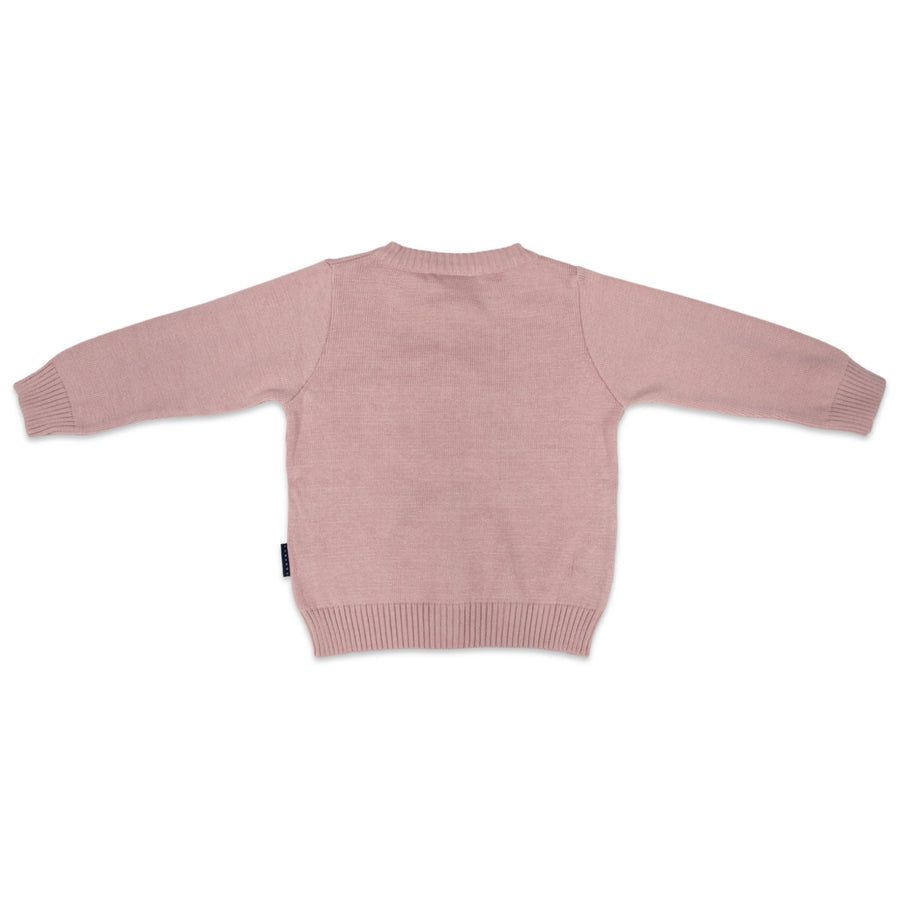 Knit Cardigan Dust Pink