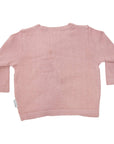 Organic Cardigan Pink