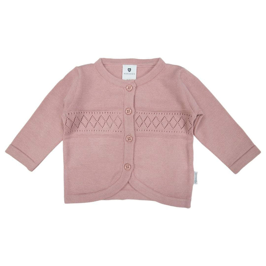 Knit Cardigan Pink