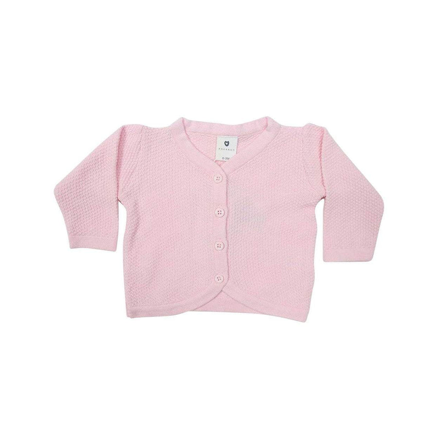 Baby Pink Knit Cardigan
