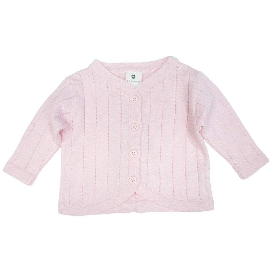Knit Cardigan Baby Pink