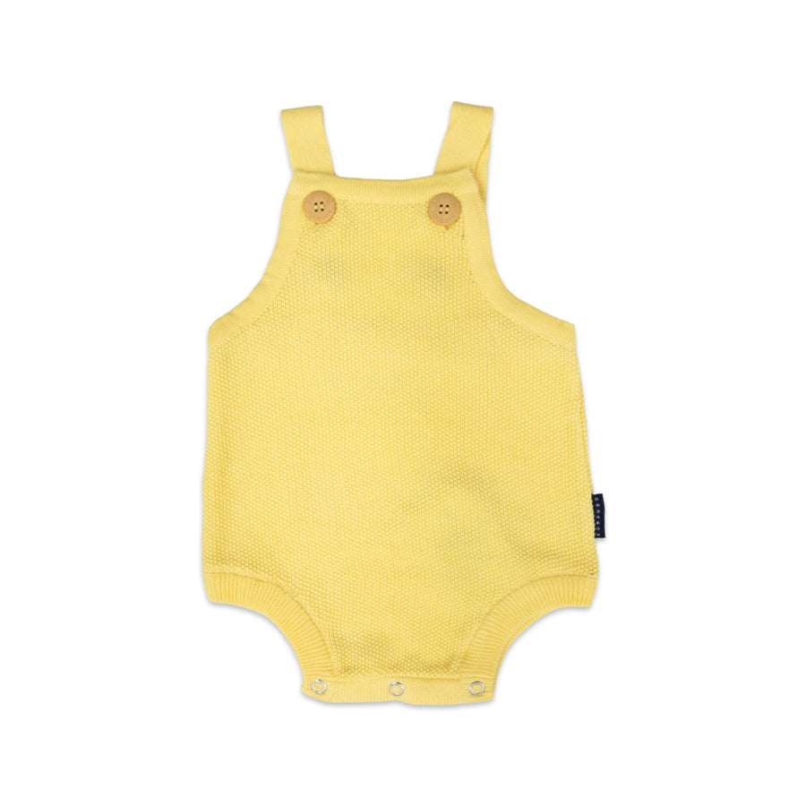 Knit Sunsuit Lemon