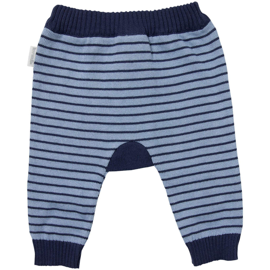 Knit Stripe Legging Blue/Navy Stripe
