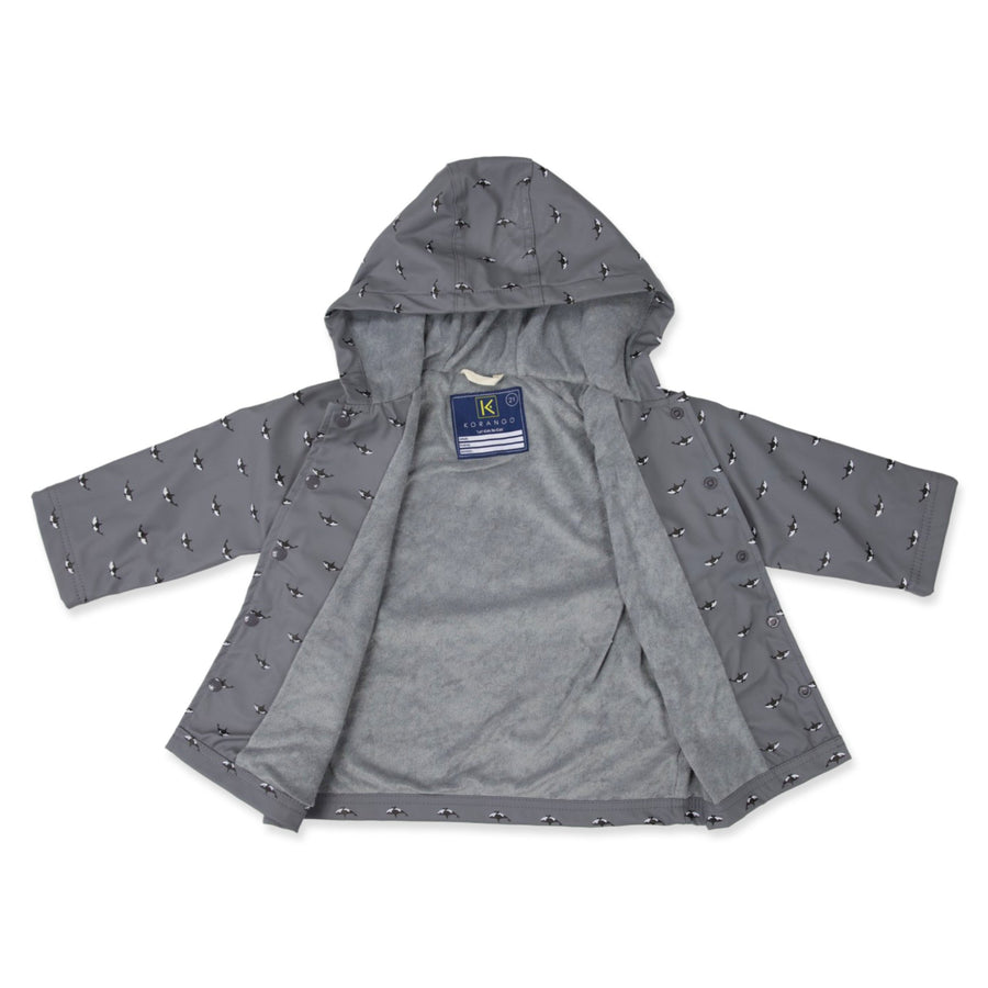 Orca Raincoat Charcoal