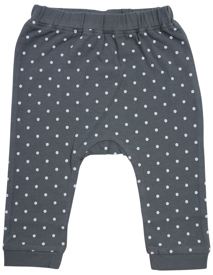 Organic Cotton Legging Charcoal Spot