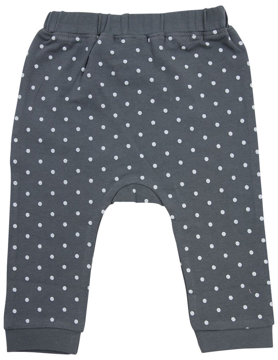 Organic Cotton Legging Charcoal Spot