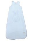 Lined Sleeping Bag with Bunny Applique Blue