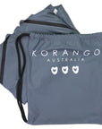 Poncho with Carry Bag Charcoal