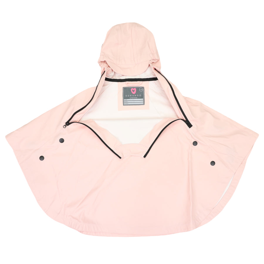 Poncho with Carry Bag Dusty Pink