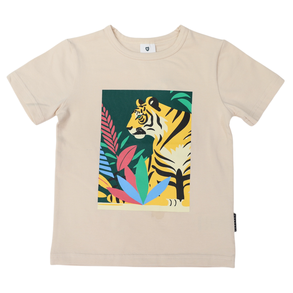 Jungle Tiger Tee Cloud