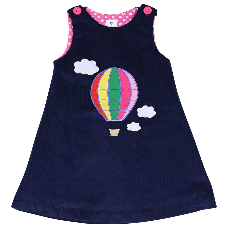 Rainbow Balloon Cord Pinafore