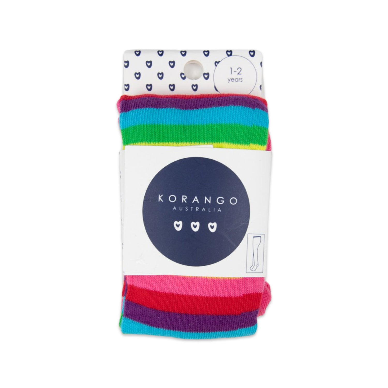 Essentials Plain Tight Rainbow