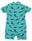 Shark Swimsuit Green