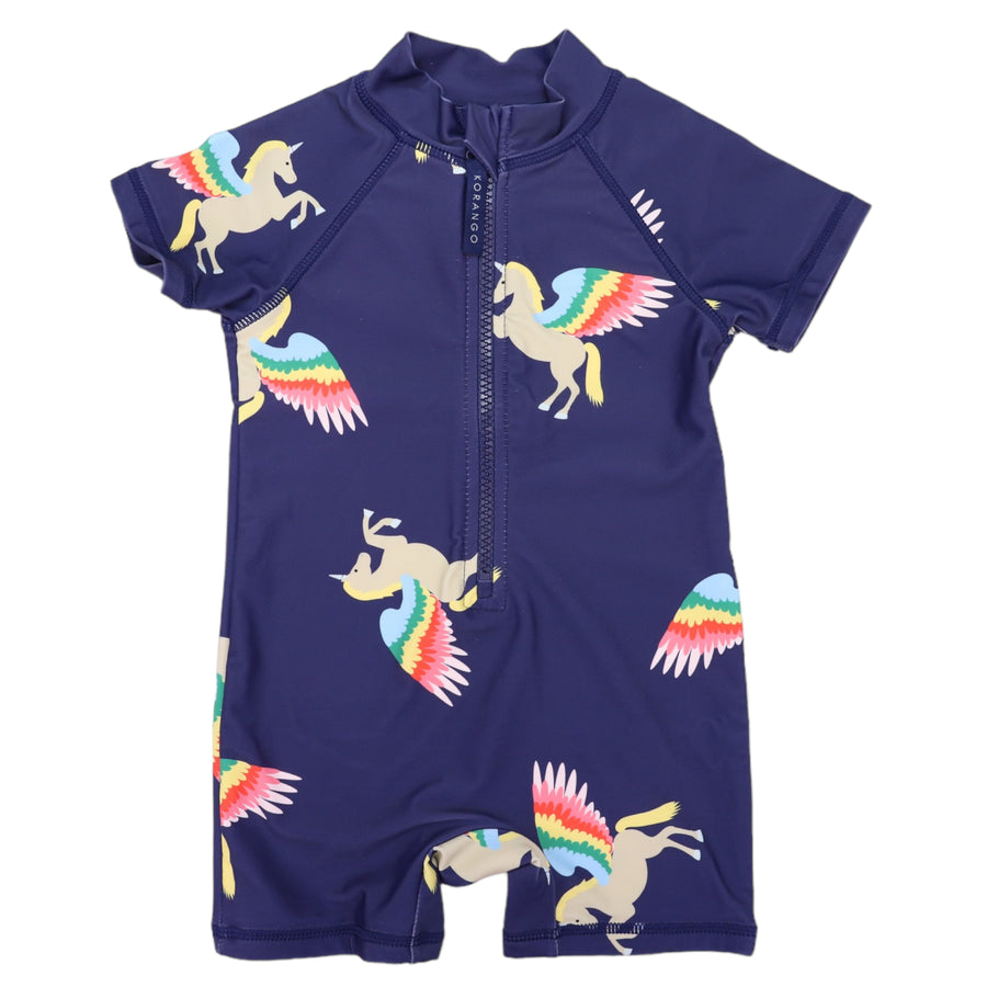 Unicorn Swimsuit Navy