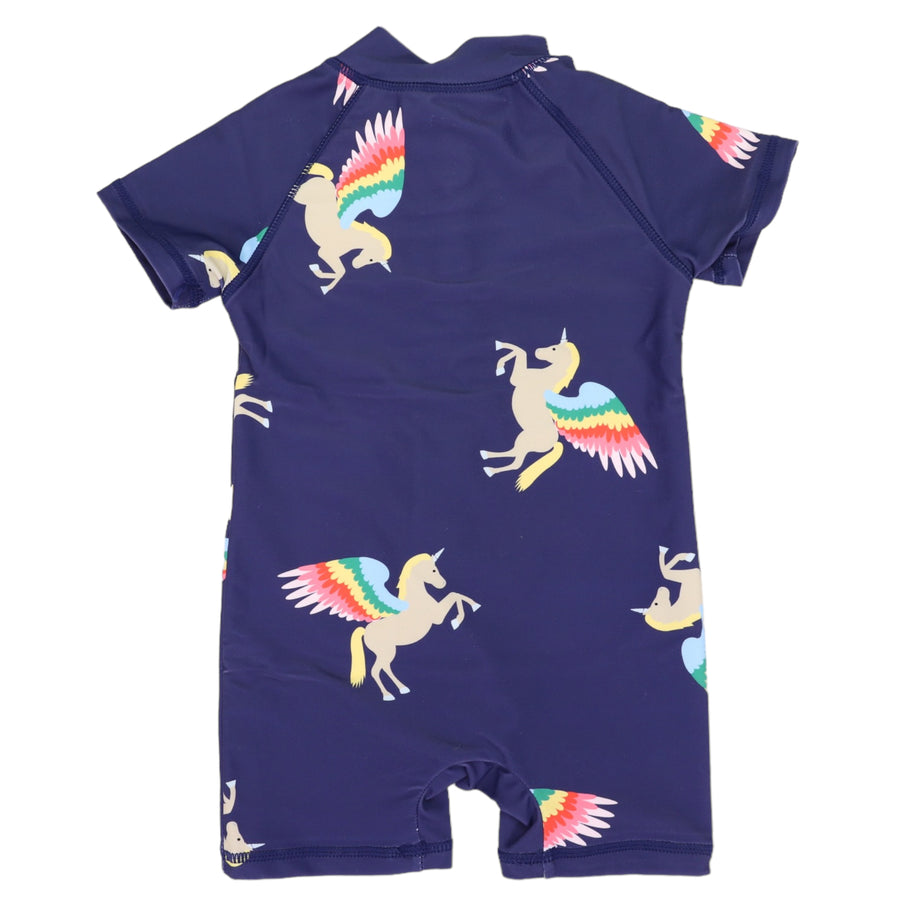 Unicorn Swimsuit Navy