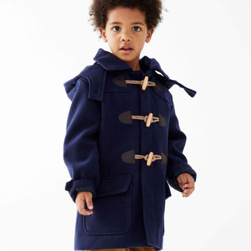 Duffle Overcoat Navy