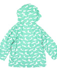 Shark Colour Change Raincoat Green