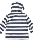 Striped Raincoat Navy Stripe