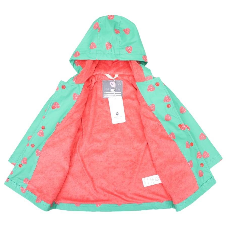 Strawberry Raincoat Green