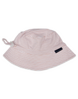 Cotton Sun Hat Dusty Pink Stripe