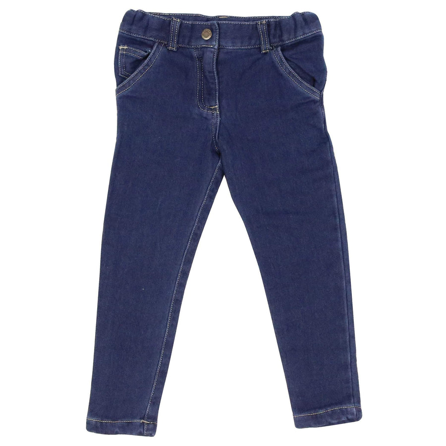 Denim Jean with Adjustable Waist Dark