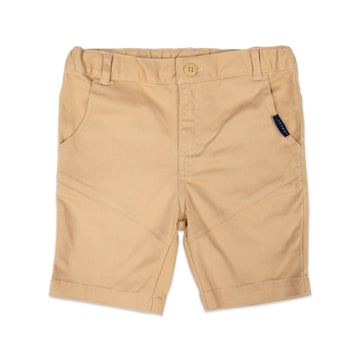 Stretch Twill Short with Adjustable Waist Sheepskin