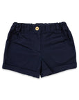 Stretch Twill Short Deep Navy