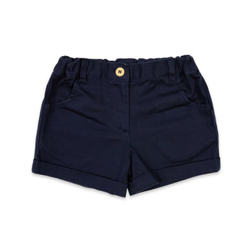 Stretch Twill Short Deep Navy