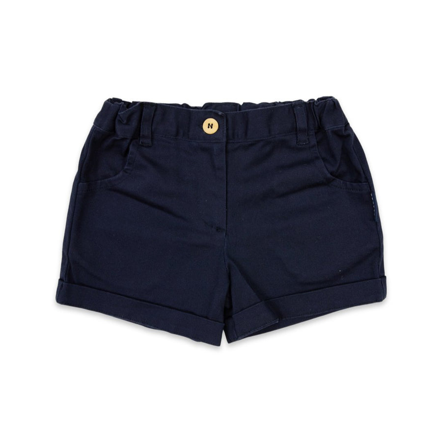 Stretch Twill Short Deep Navy