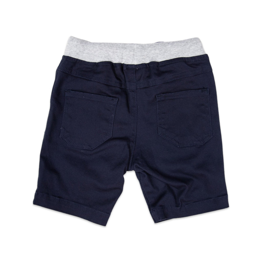 Classic Stretch Twill Short Navy