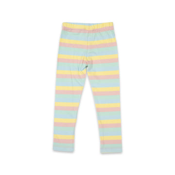 Pastel Rainbow Striped Legging