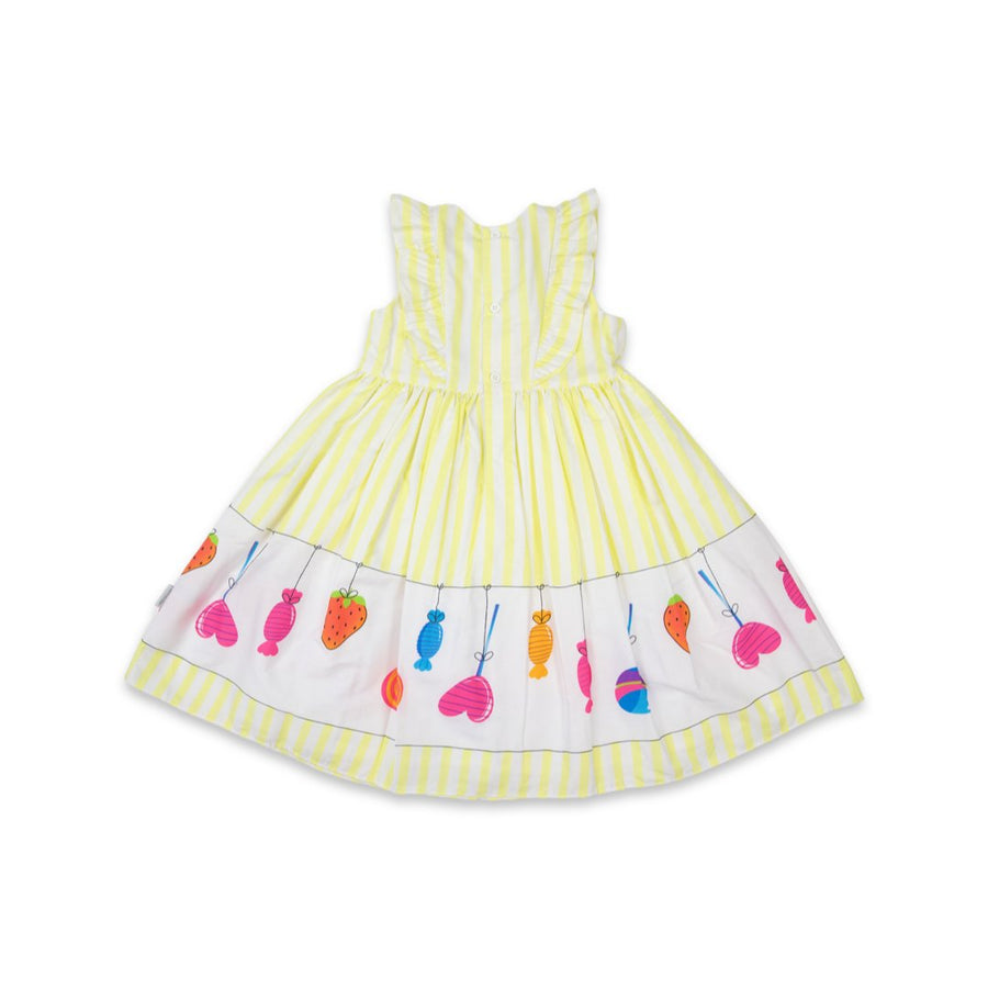 Sweet Things Frill Dress Yellow