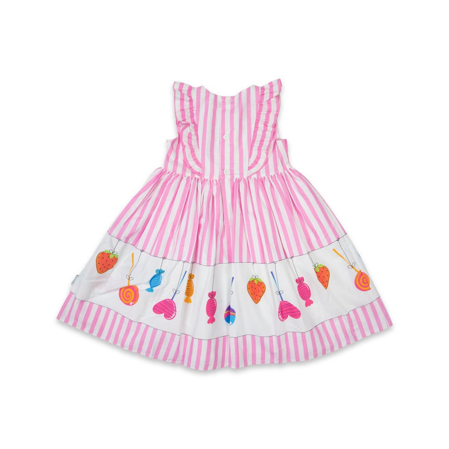 Sweet Things Frill Dress Pink