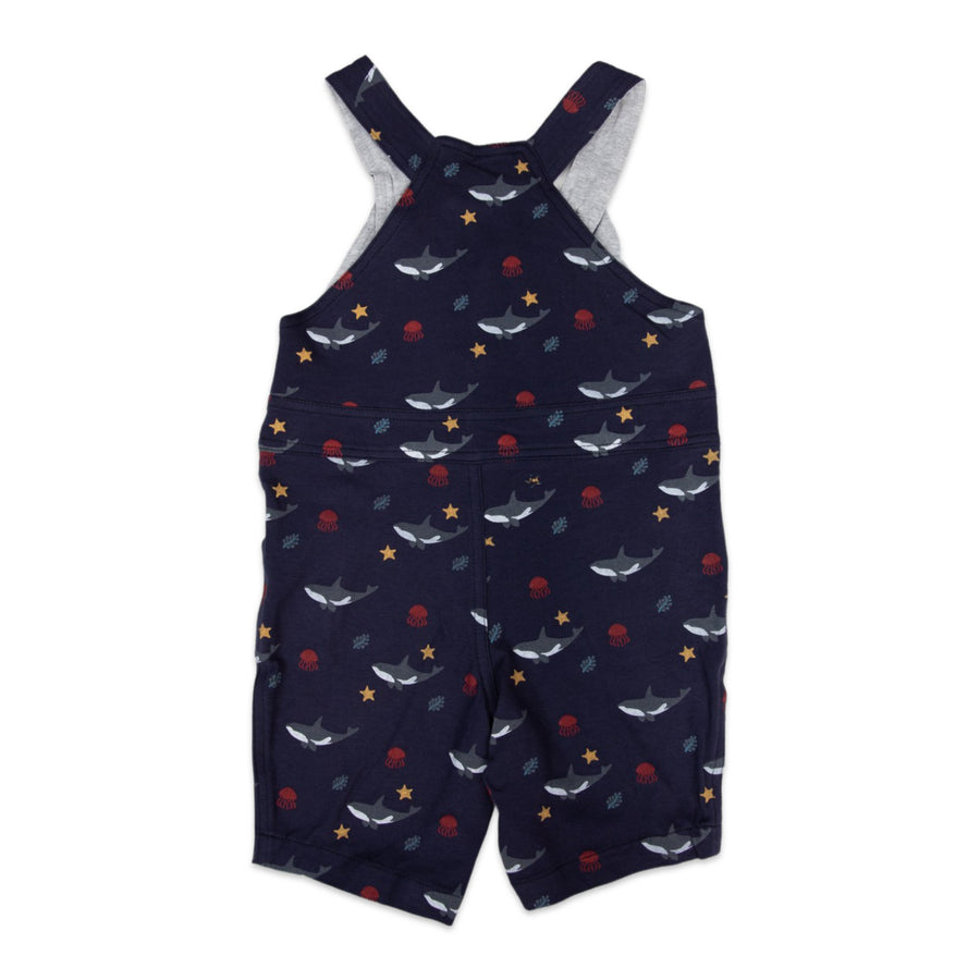 Under the Sea Cotton Overall Navy