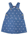 Unicorn Printed Pinafore Light