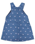 Unicorn Printed Pinafore Light