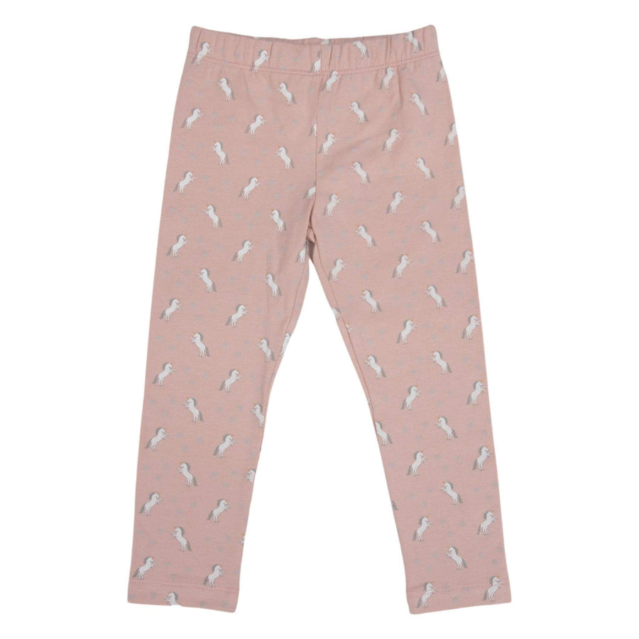 Unicorn Ruffle Legging Dusty Pink